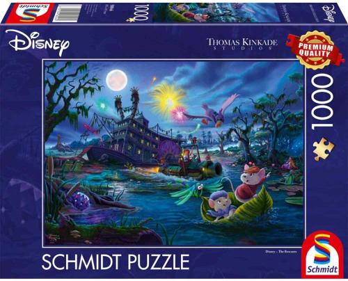Puzzle - Disney, The Rescuers (1000 pieces)