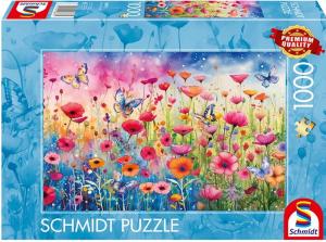 Puzzle - Poppy field (1000 pieces)