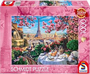 Puzzle - Breakfast in Paris (1000 pieces)