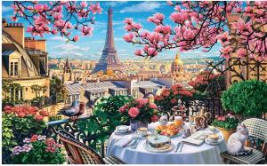 Puzzle - Breakfast in Paris (1000 pieces)