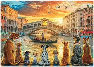 Puzzle - At the pier (1000 pieces)