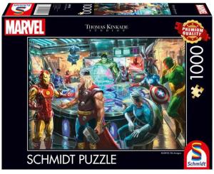 Puzzle - Thomas Kinkade: Marvel - The Avengers (1000 pieces)