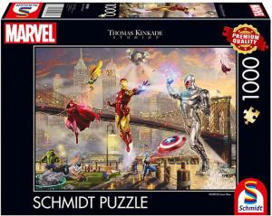 Puzzle - Thomas Kinkade: Marvel - Iron Man (1000 pieces)