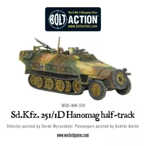 Sd.Kfz 251/1 ausf D Hanomag (plastic box set)