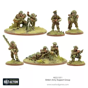 British Army Support Group (HQ, Mortar & MMG)