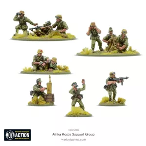 Afrika Korps Support Group (HQ, Mortar & MMG)