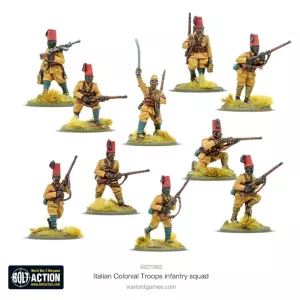 Italian Colonial Troops Infantry Squad