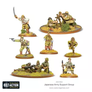 Japanese Army Support Group (HQ, Mortar & MMG)