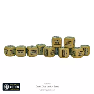 Orders Dice Pack - Sand