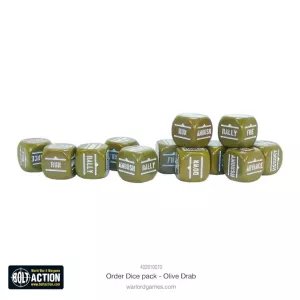 Orders Dice Pack - Olive Drab