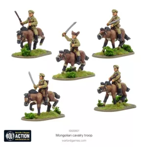 Mongolian Cavalry Troop (usable for Soviet and Japanese Cavalry too)