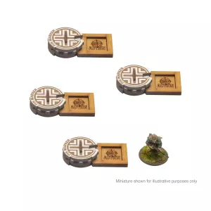 Bolt Action MDF Unit Pin Markers - Germany