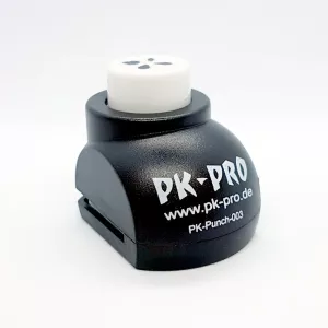 Miniature Leaf Punch Black (4x Leaves-Mix)