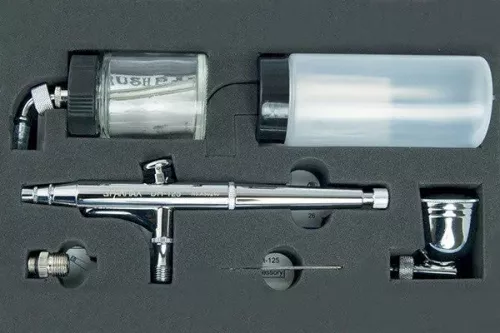 SPARMAX Airbrush DH-125, 0,5mm Gravity-feed 7, 22 & 80cc