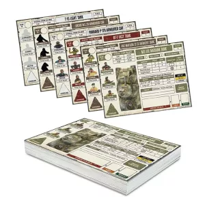 Achtung Panzer! Allies Card Pack - 42 Cards (English)