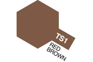TAMIYA TS-1 Red Brown (Spray, Flat 100ml)