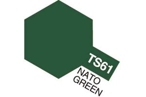 TAMIYA TS-61 NATO Green (Spray, Flat 100ml)