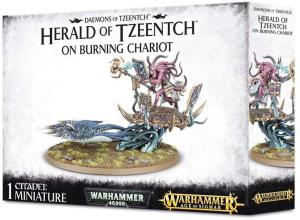 DISCIPLES OF TZEENTCH: HERALD OF TZEENTCH ON BURNING CHARIOT