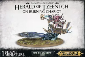DISCIPLES OF TZEENTCH: HERALD OF TZEENTCH ON BURNING CHARIOT