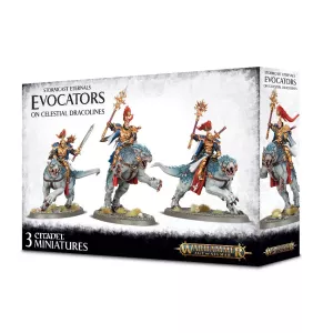 STORMCAST ETERNALS: EVOCATORS ON CELESTIAL DRACOLINES