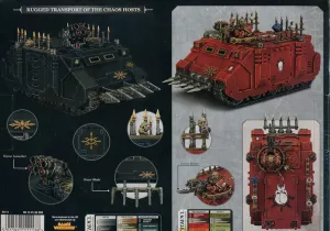 CHAOS SPACE MARINES: RHINO