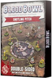 BLOOD BOWL: SNOTLING TEAM PITCH & DUGOUTS