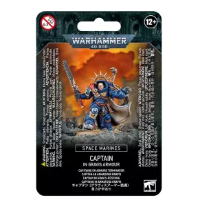 SPACE MARINES: PRIMARIS CAPTAIN IN GRAVIS ARMOUR