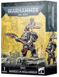 ORKS: ORK WARBOSS IN MEGA ARMOUR