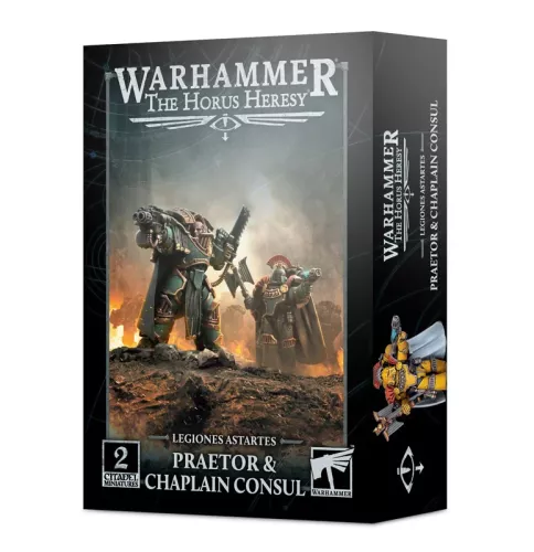 HORUS HERESY: LEGIONES ASTARTES PRAETOR & CHAPLAIN CONSUL