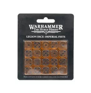 HORUS HERESY: IMPERIAL FISTS DICE