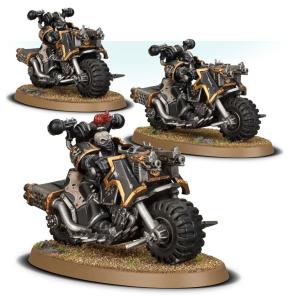 CHAOS SPACE MARINES: BIKERS