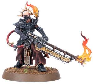 ADEPTA SORORITAS MINISTORUM PRIEST WITH VINDICTOR