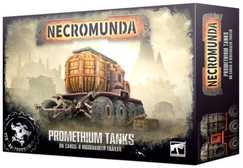 NECROMUNDA: PROMETHIUM TANKS ON CARGO-8 TRAILER