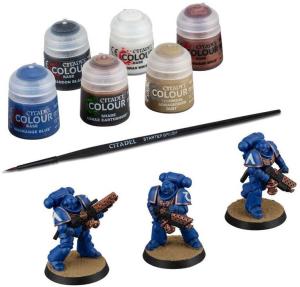 SPACE MARINES: INFERNUS MARINES + PAINTS SET