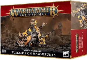 ORRUK WARCLANS: TUSKBOSS ON MAW-GRUNTA