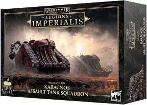 LEGIONS IMPERIALIS: MECHANICUM KARACNOS ASSAULT TANK SQUAD
