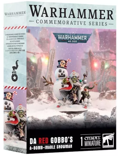 CHRISTMAS PROMO 2024: DA RED GOBBOS A-BOMB-INABLE SNOWMAN