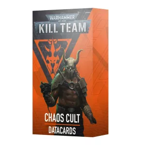 KILL TEAM: CHAOS CULT DATACARDS (3rd ed, ENG)