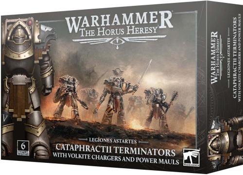 HORUS HERESY: CATAPHRACTII TERMINATORS WITH POWER MAULS