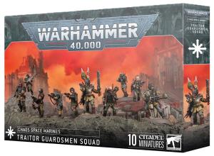 CHAOS SPACE MARINES: TRAITOR GUARDSMEN SQUAD