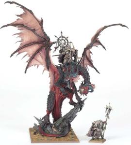 OLD WORLD: CHAOS LORD ON DRAGON