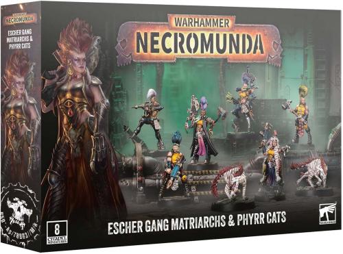 NECROMUNDA: ESCHER GANG MATRIARCHS & PHYRR CATS (Release 2026-09-19)