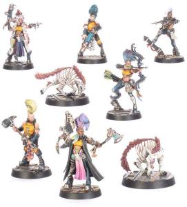 NECROMUNDA: ESCHER GANG MATRIARCHS & PHYRR CATS