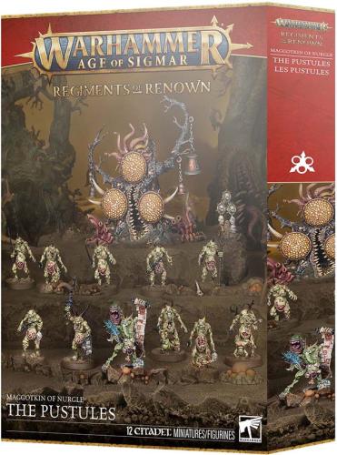 MAGGOTKIN OF NURGLE: REGIMENT OF RENOWN: THE PUSTULES
