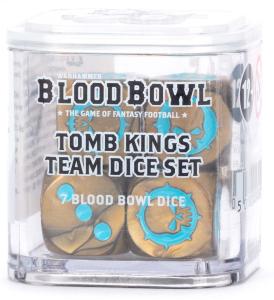 BLOOD BOWL: TOMB KINGS TEAM DICE SET (3rd season)