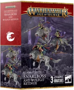 GLOOMSPITE GITZ: SNARLBOSS & WOLFGIT RETINUE