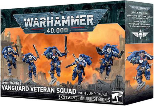 SPACE MARINE: VANGUARD VETERAN SQUAD WITH JUMP PACKS (Release 2026-10-03)