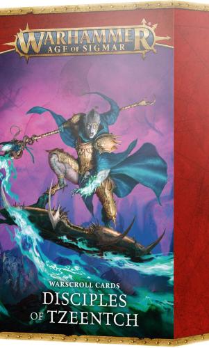 WARSCROLL CARDS: DISCIPLES  TZEENTCH