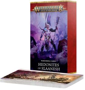 WARSCROLL CARDS: HEDONITES OF SLAANESH (ENG) (Release 2026-07-04)