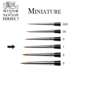 SERIES 7 KOLINSKY SABLE BRUSH MINIATURE 7-1